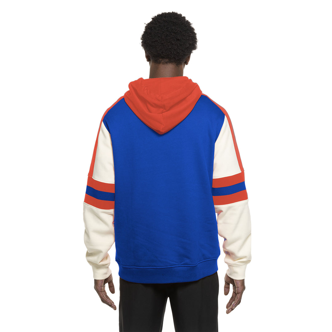 Edmonton Oilers New Era 1925 Throwback Royal Full-Zip Hoodie