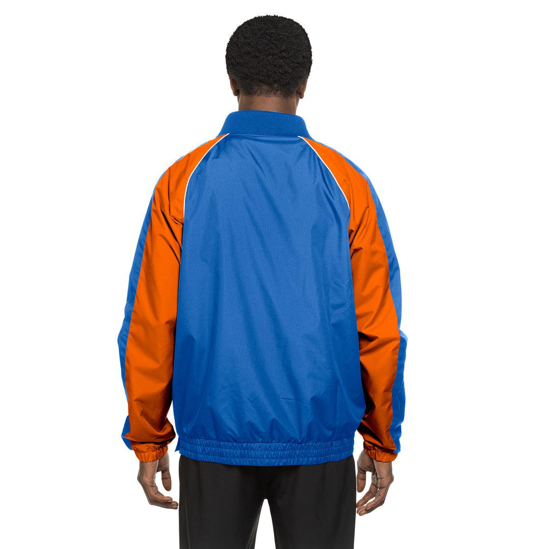 Edmonton Oilers New Era 1954 Royal Quarter-Zip Windbreaker Jacket
