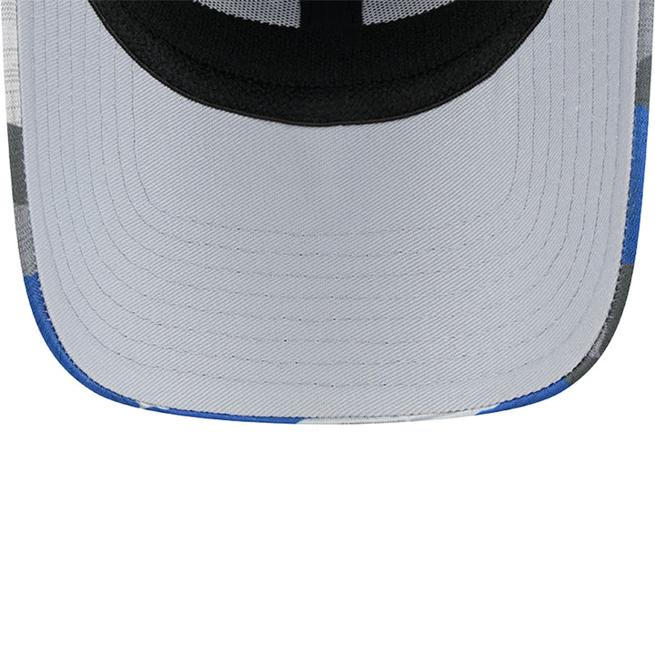Edmonton Oilers New Era Blue & Grey Camo 39THIRTY Flex Hat