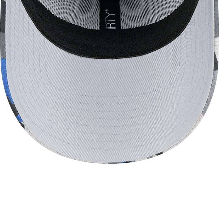 Edmonton Oilers New Era Blue & Black Camo 39THIRTY Flex Hat