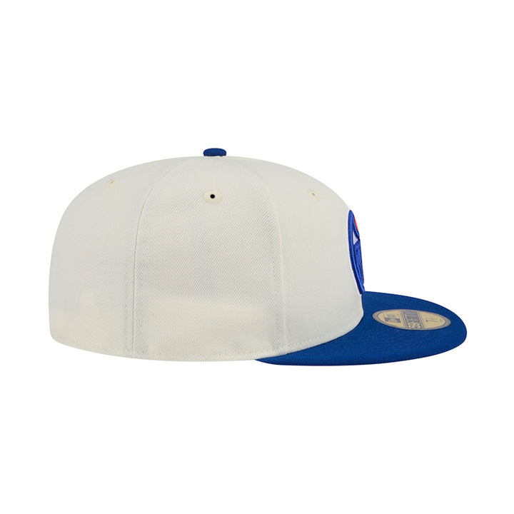 Edmonton Oilers New Era Chrome 59FIFTY Fitted Hat