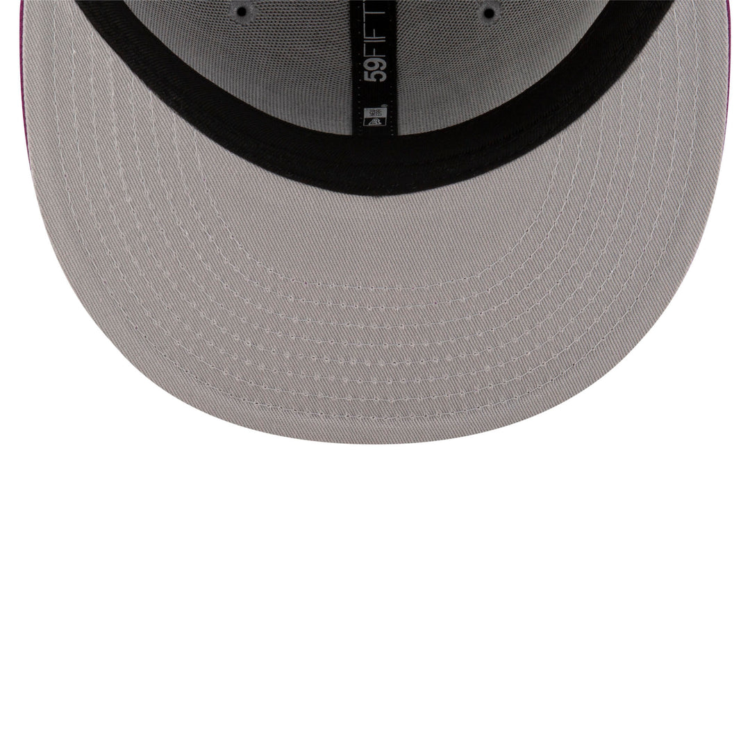 Edmonton Oilers New Era Purple & Grey Two-Tone Color Pack 59FIFTY Fitted Hat
