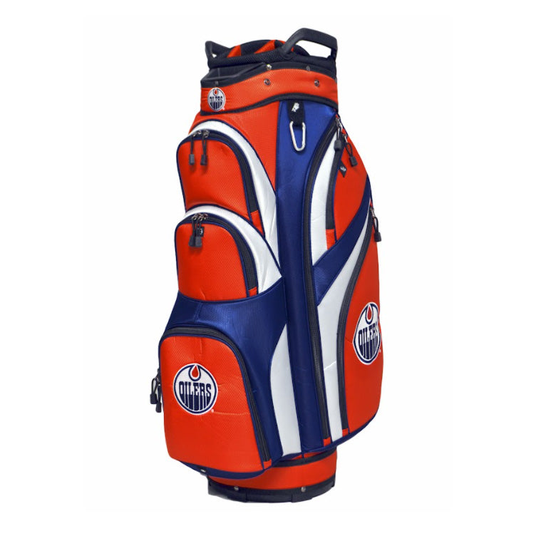 Edmonton Oilers Orange Golf Cart Bag