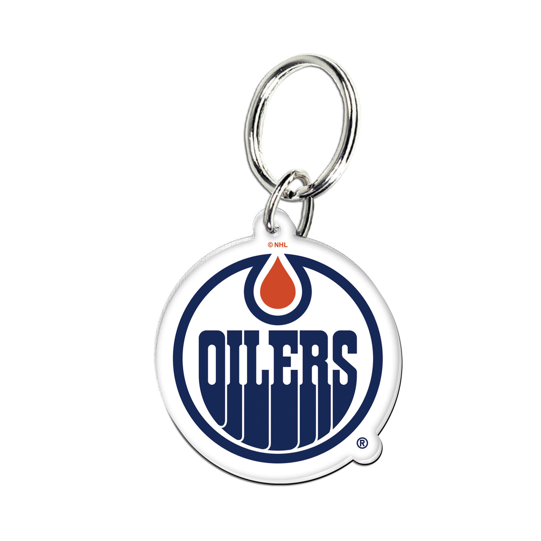 Edmonton Oilers Premium Acrylic Logo Keychain