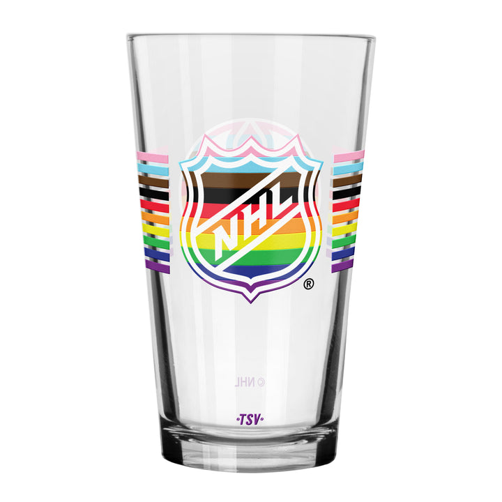 Edmonton Oilers Pride 16oz Mixing Glass