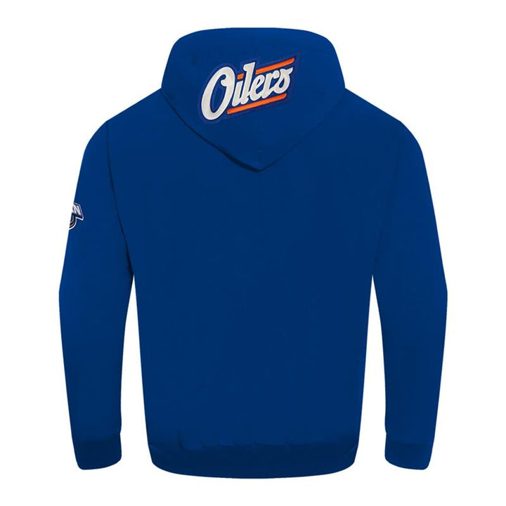 Edmonton Oilers Pro Standard Alternate Logo Royal Windbreaker Jacket