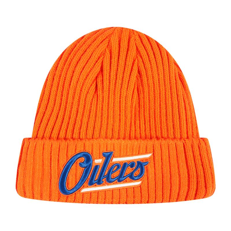 Edmonton Oilers Pro Standard Alternate Logo Orange Toque