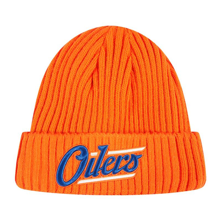 Edmonton Oilers Pro Standard Alternate Logo Orange Toque