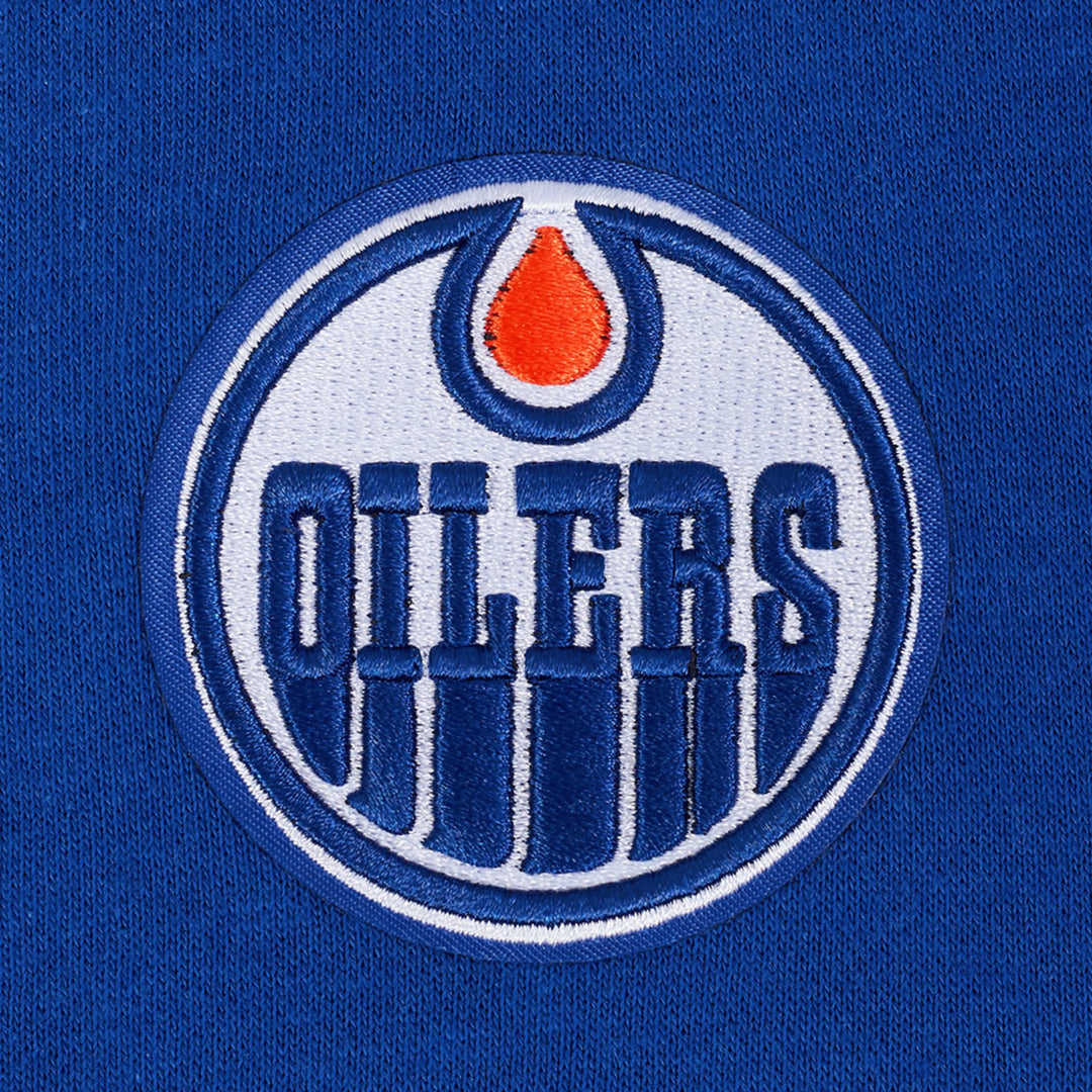 Edmonton Oilers Pro Standard Classic Icon Royal Full-Zip Hoodie