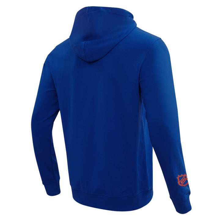 Edmonton Oilers Pro Standard Classic Icon Royal Full-Zip Hoodie