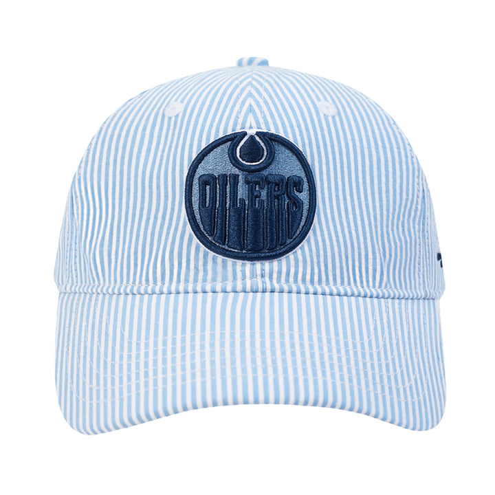 Edmonton Oilers Pro Standard Country Club Blue Strapback Hat