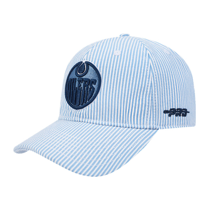 Edmonton Oilers Pro Standard Country Club Blue Strapback Hat