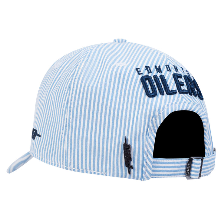 Edmonton Oilers Pro Standard Country Club Blue Strapback Hat