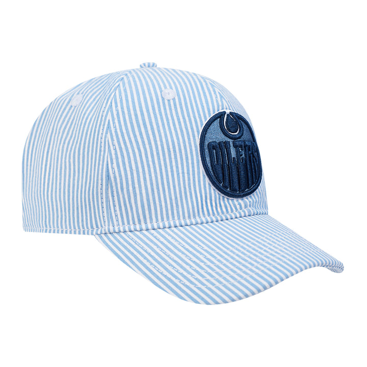 Edmonton Oilers Pro Standard Country Club Blue Strapback Hat