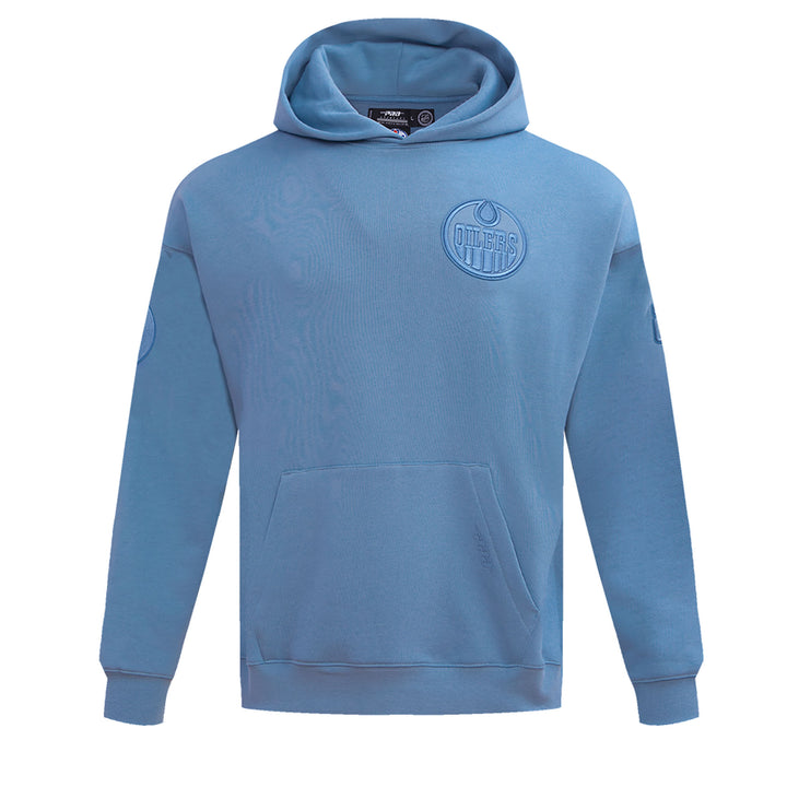 Edmonton Oilers Pro Standard Neutrals Steel Blue Hoodie
