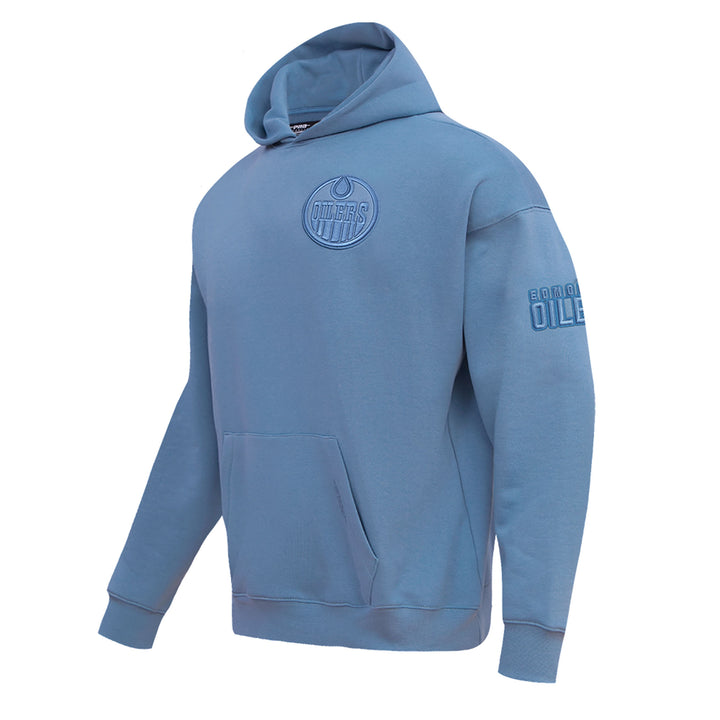Edmonton Oilers Pro Standard Neutrals Steel Blue Hoodie