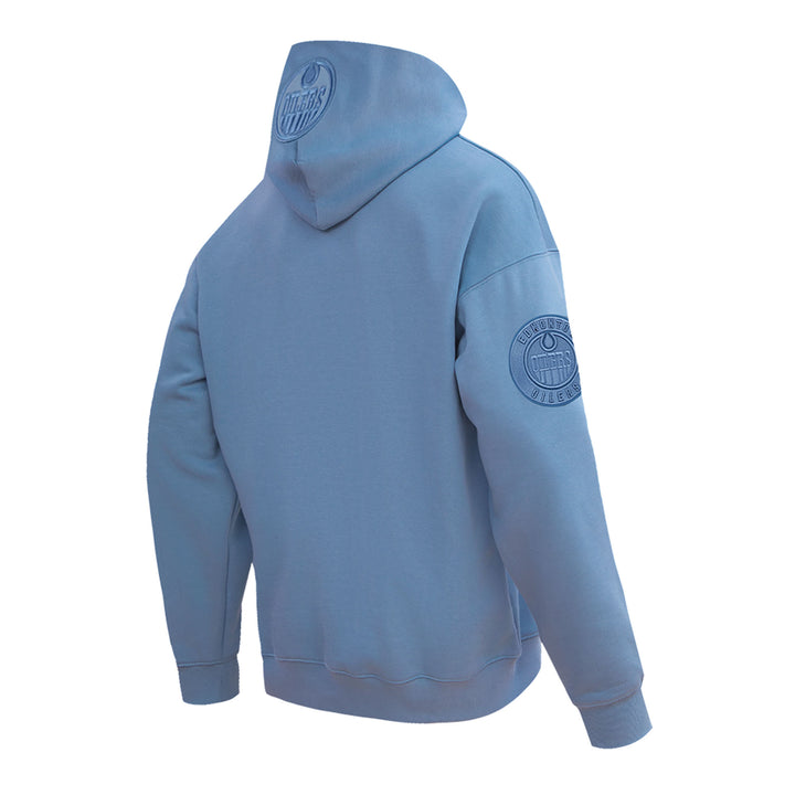 Edmonton Oilers Pro Standard Neutrals Steel Blue Hoodie