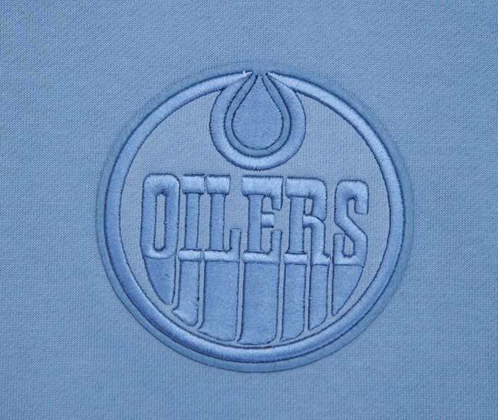 Edmonton Oilers Pro Standard Neutrals Steel Blue Hoodie