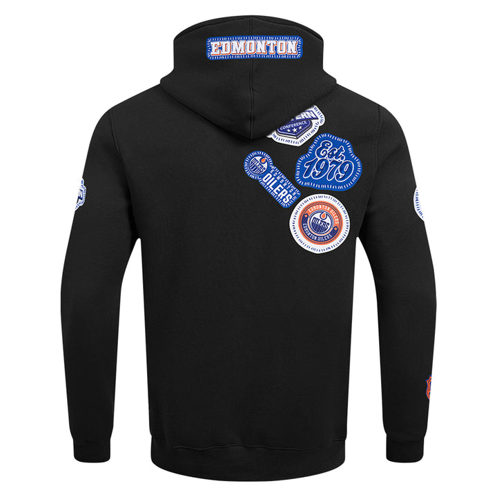 Edmonton Oilers Pro Standard Pick Stitch Black Hoodie