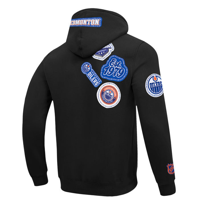 Edmonton Oilers Pro Standard Pick Stitch Black Hoodie
