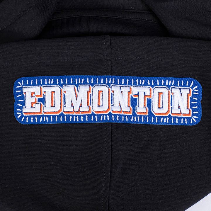 Edmonton Oilers Pro Standard Pick Stitch Black Hoodie