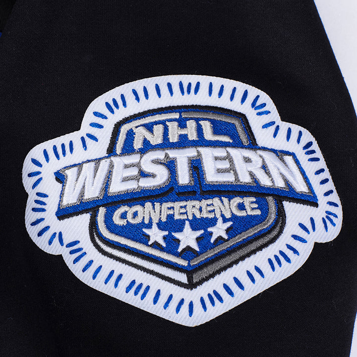 Edmonton Oilers Pro Standard Pick Stitch Black Hoodie