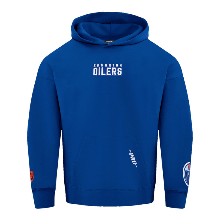 Edmonton Oilers Pro Standard Wingspan Blue Hoodie