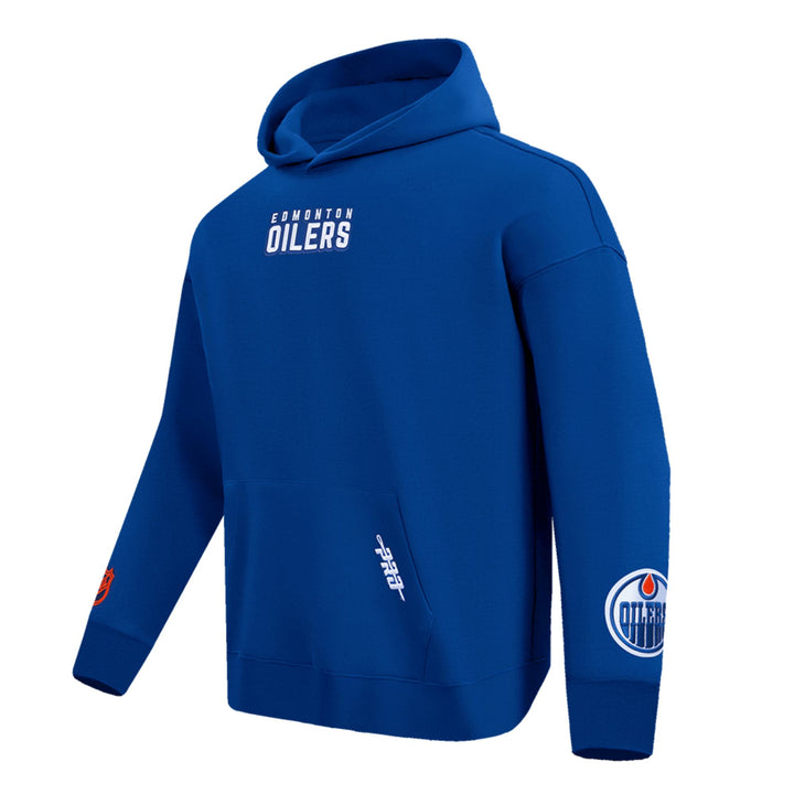 Edmonton Oilers Pro Standard Wingspan Blue Hoodie