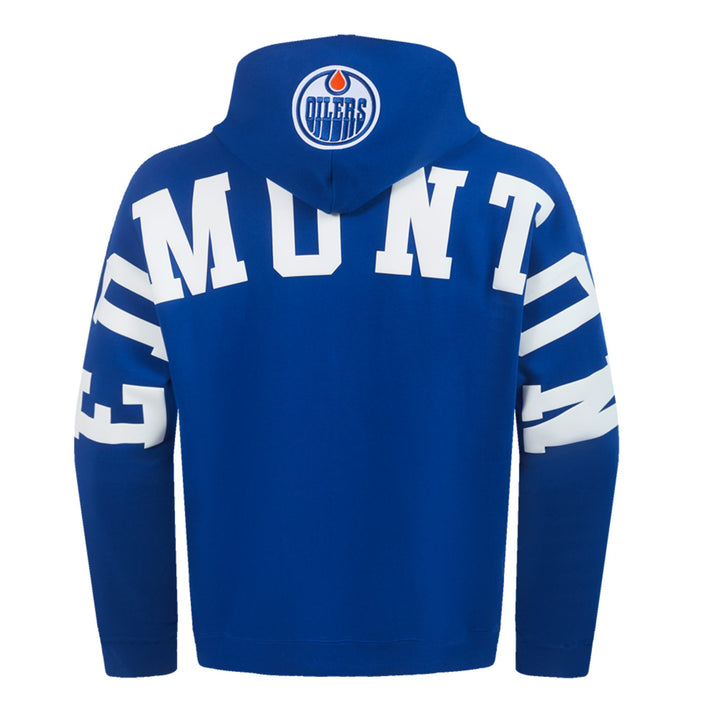 Edmonton Oilers Pro Standard Wingspan Blue Hoodie