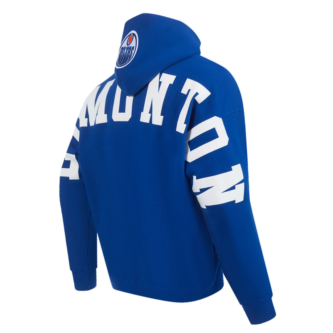 Edmonton Oilers Pro Standard Wingspan Blue Hoodie