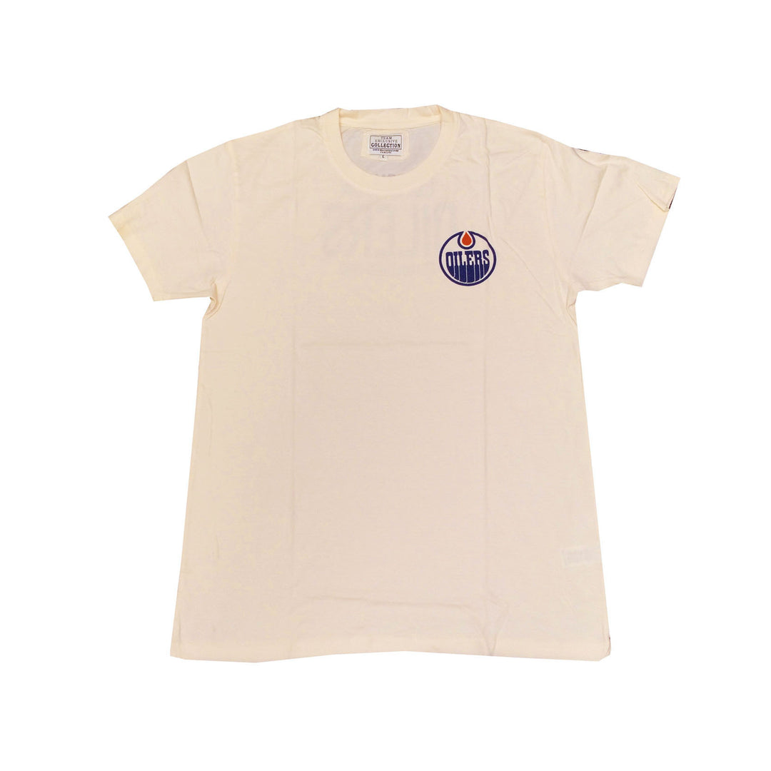 Edmonton Oilers Brass Tacks Cream T-Shirt