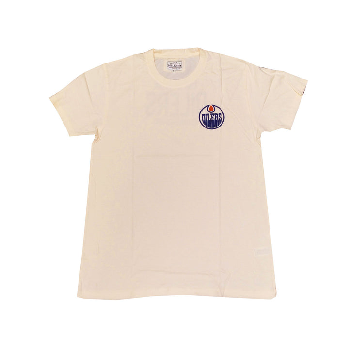Edmonton Oilers Brass Tacks Cream T-Shirt
