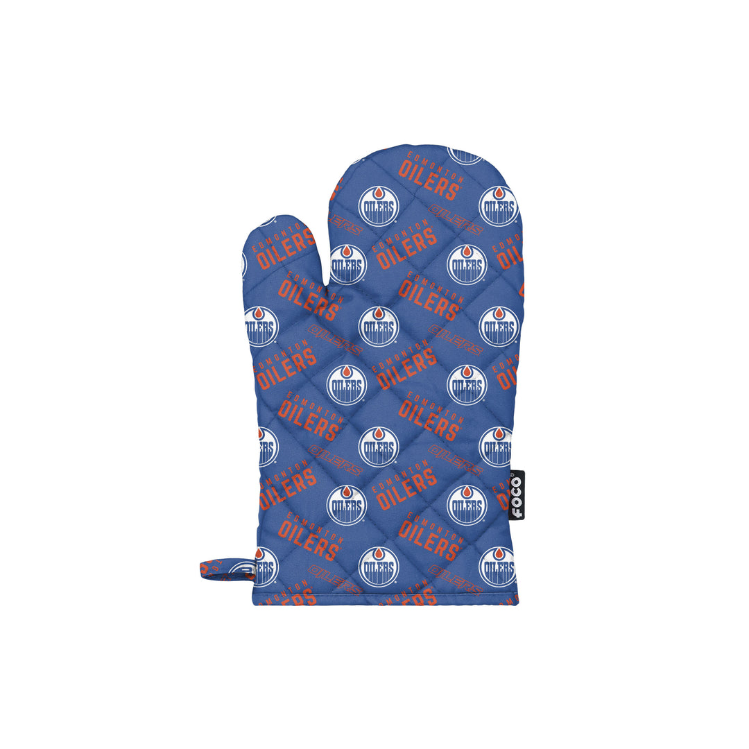 Edmonton Oilers Repeat Logo Oven Mitt