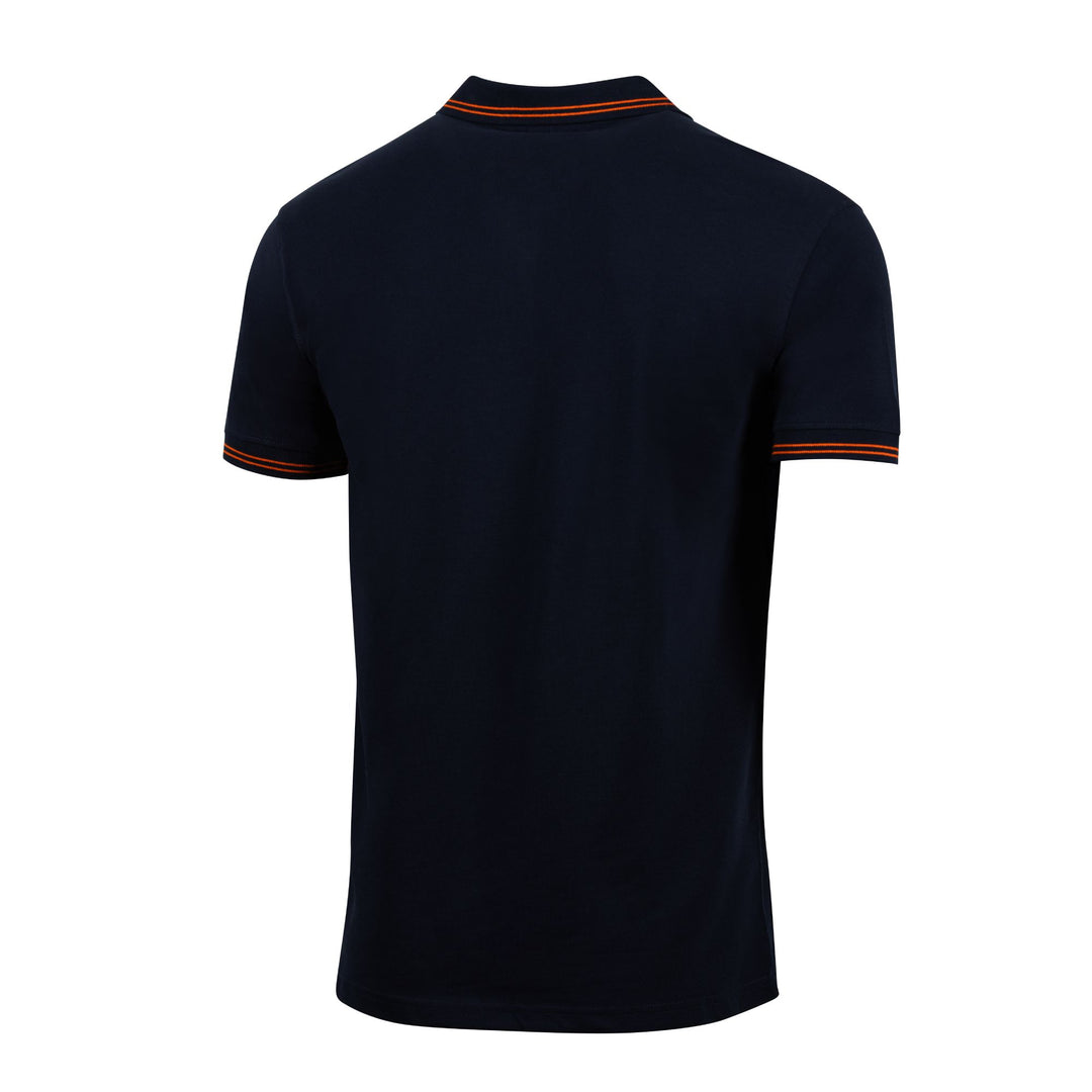 Edmonton Oilers Sport Design Sweden Pique Navy Polo
