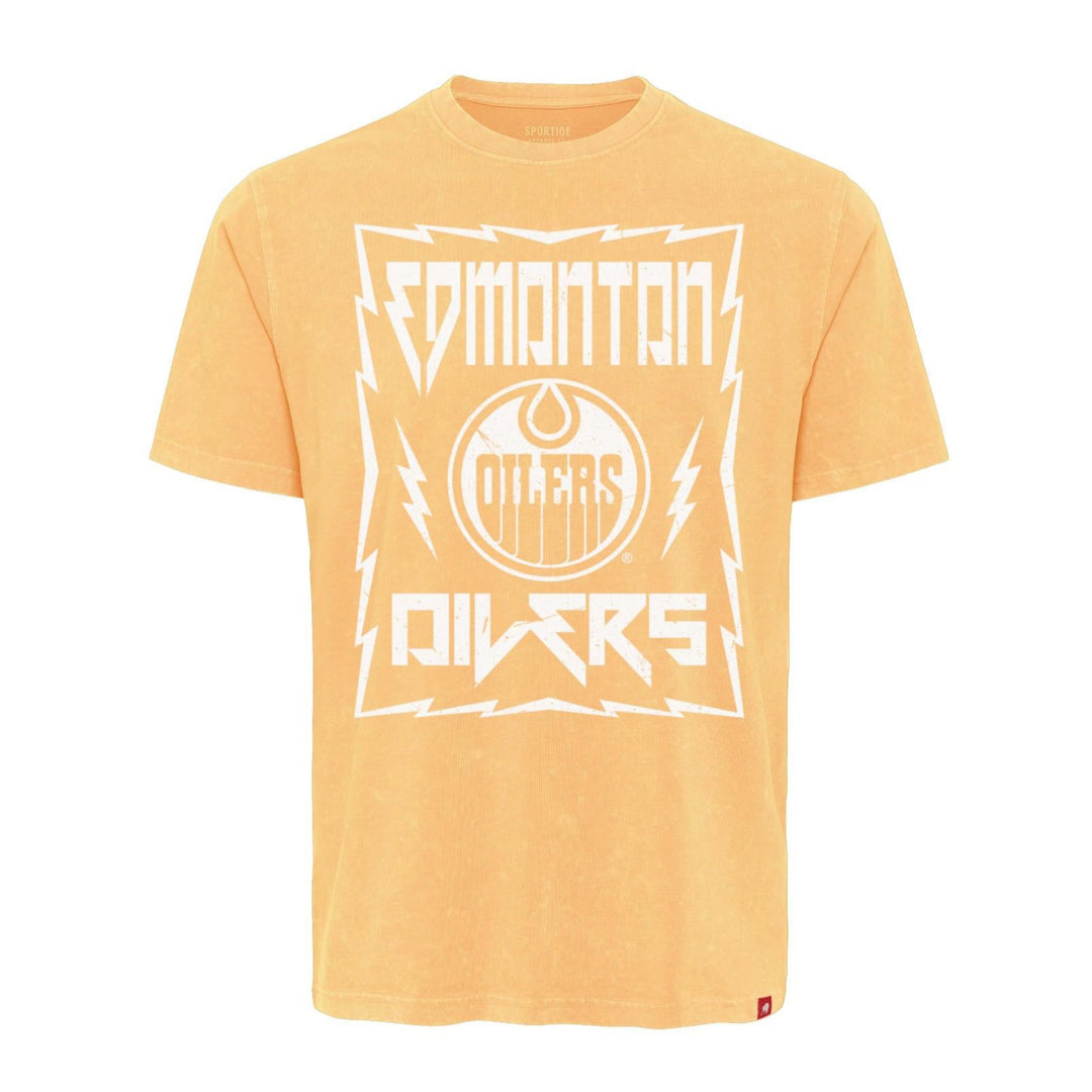 Edmonton Oilers Sportiqe Angus Apricot Amped Orange T-Shirt