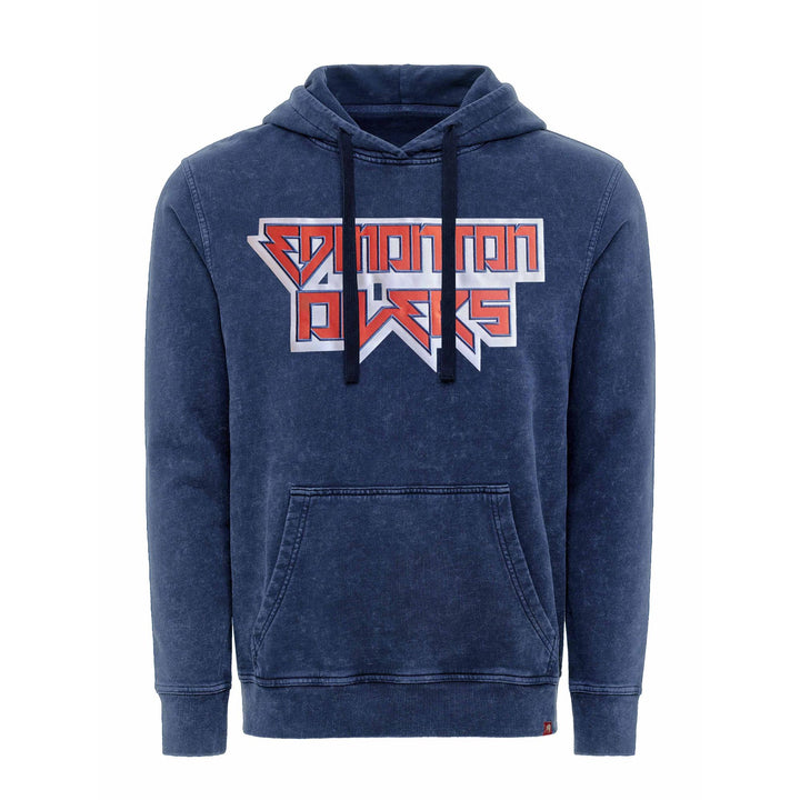 Edmonton Oilers Sportiqe Jimi Prussian Slayer Washed Blue Hoodie