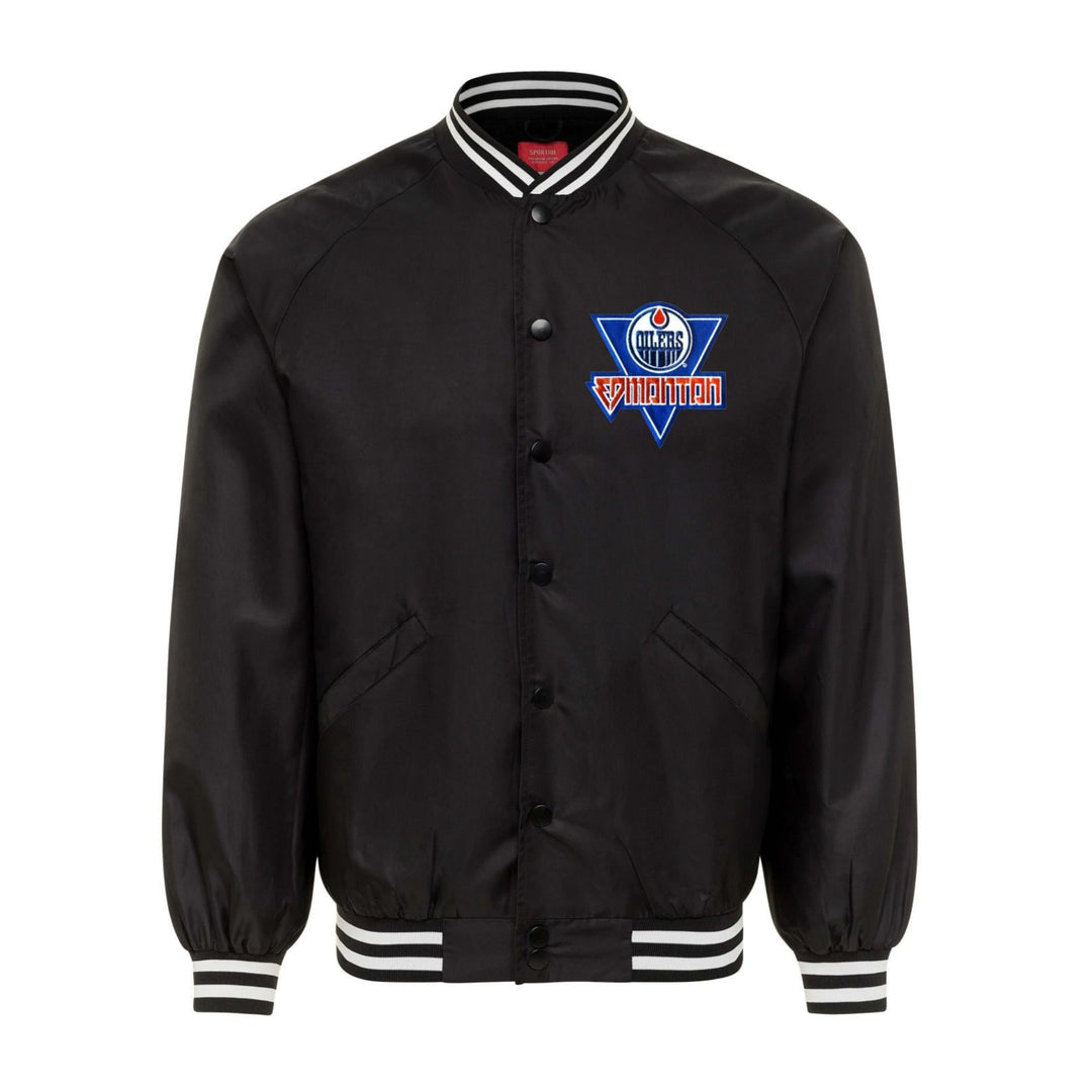 Edmonton Oilers Sportiqe Ringo Poison Black Jacket