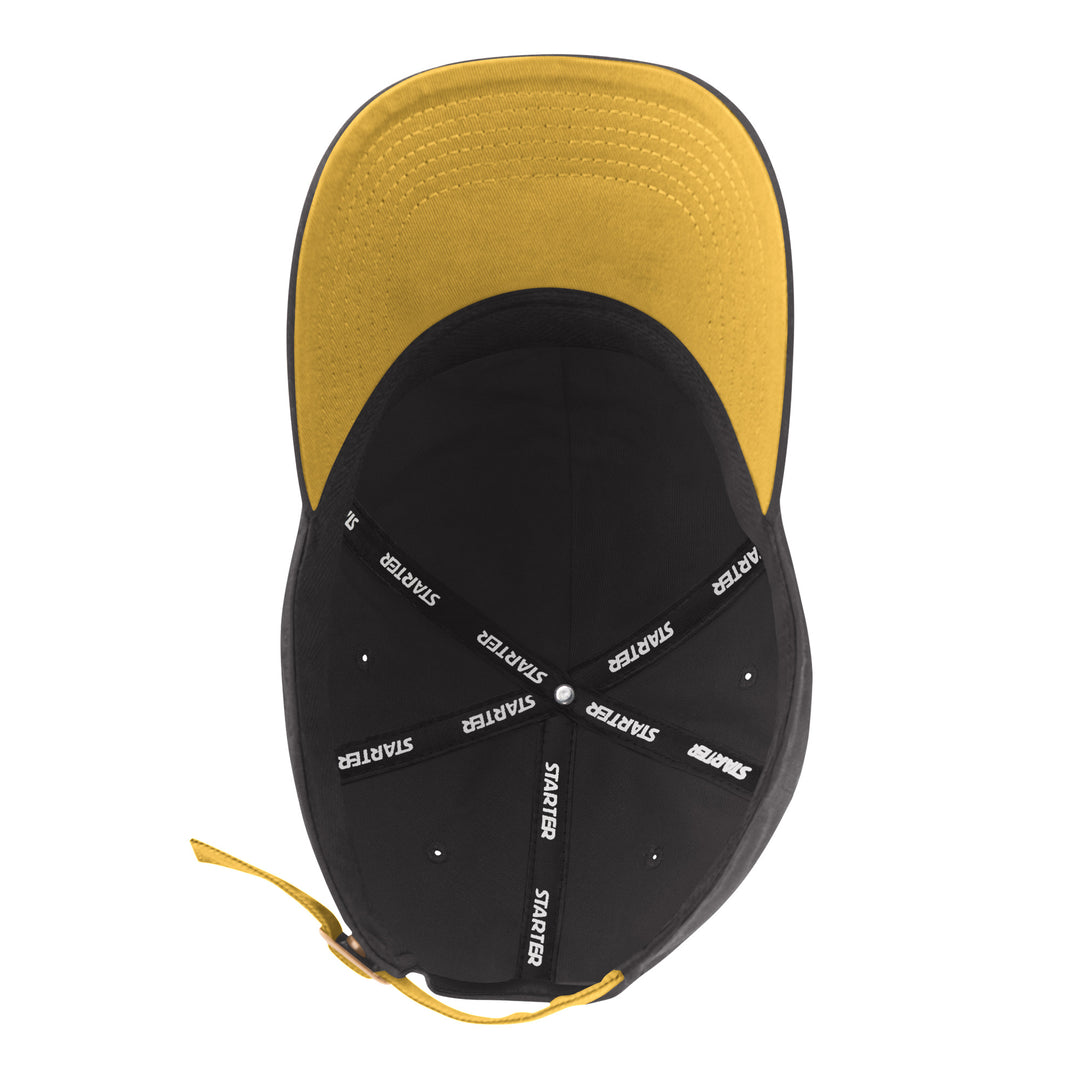 Edmonton Oilers Starter Black Fashion Flowers Adjustable Hat