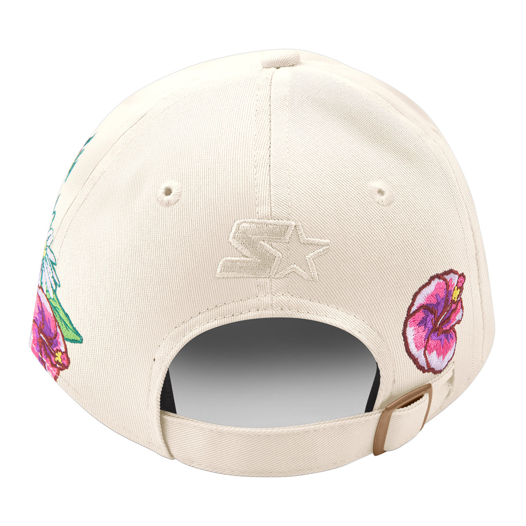 Edmonton Oilers Starter Cream Spring Garden Adjustable Hat