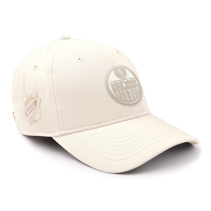 Edmonton Oilers Starter Cream Spring Garden Adjustable Hat