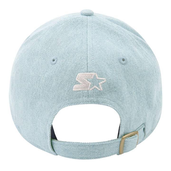 Edmonton Oilers Starter Washed Out Denim Adjustable Hat