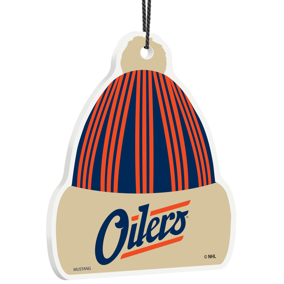 Edmonton Oilers Toque Alternate Logo Ornament