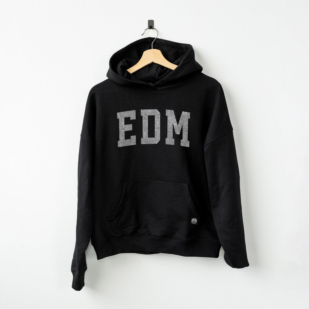 Edmonton Oilers Unisex Line Change Hockey 2.0 Black Hoodie