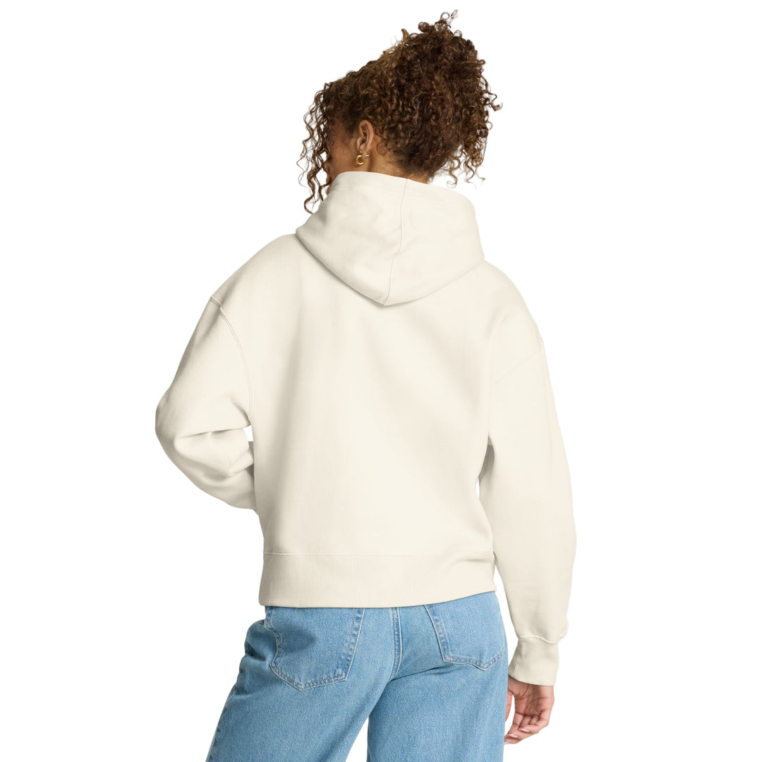 Edmonton Oilers Women's Fanatics Legacy Fleece Cream Pullover Hoodie