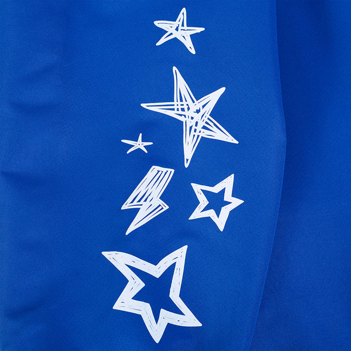 Edmonton Oilers Women's Pro Standard Sketchbook Blue Coach's Jacket