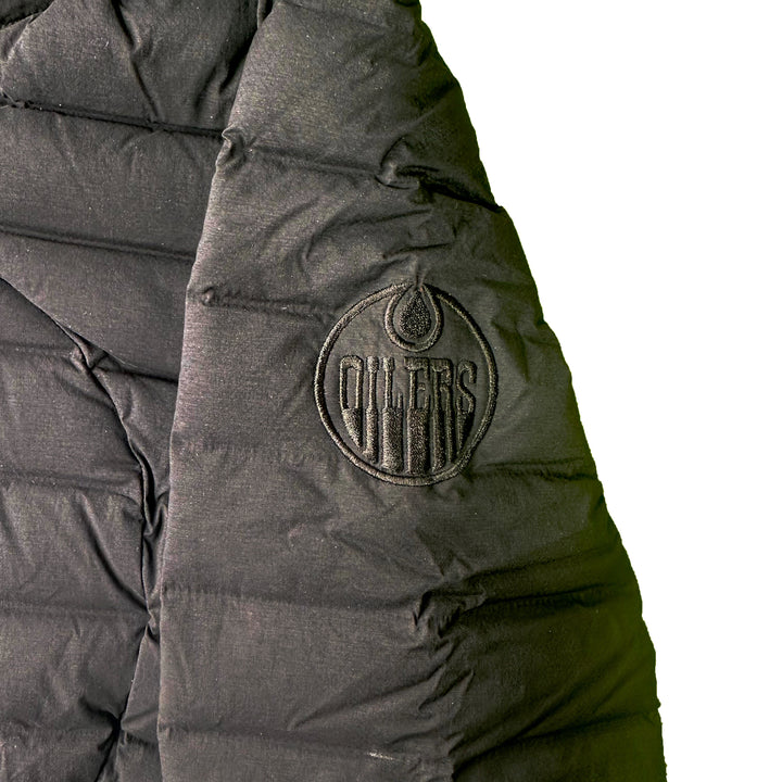Edmonton Oilers Women's lululemon Pack It Down 700-Fill Black Jacket