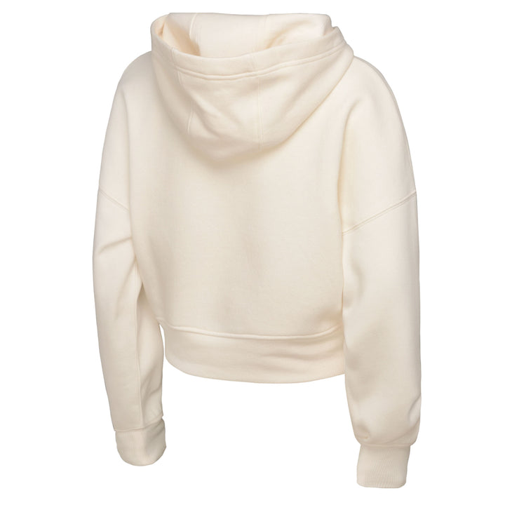 Edmonton Oilers Youth Blitz Oversized Cream Hoodie