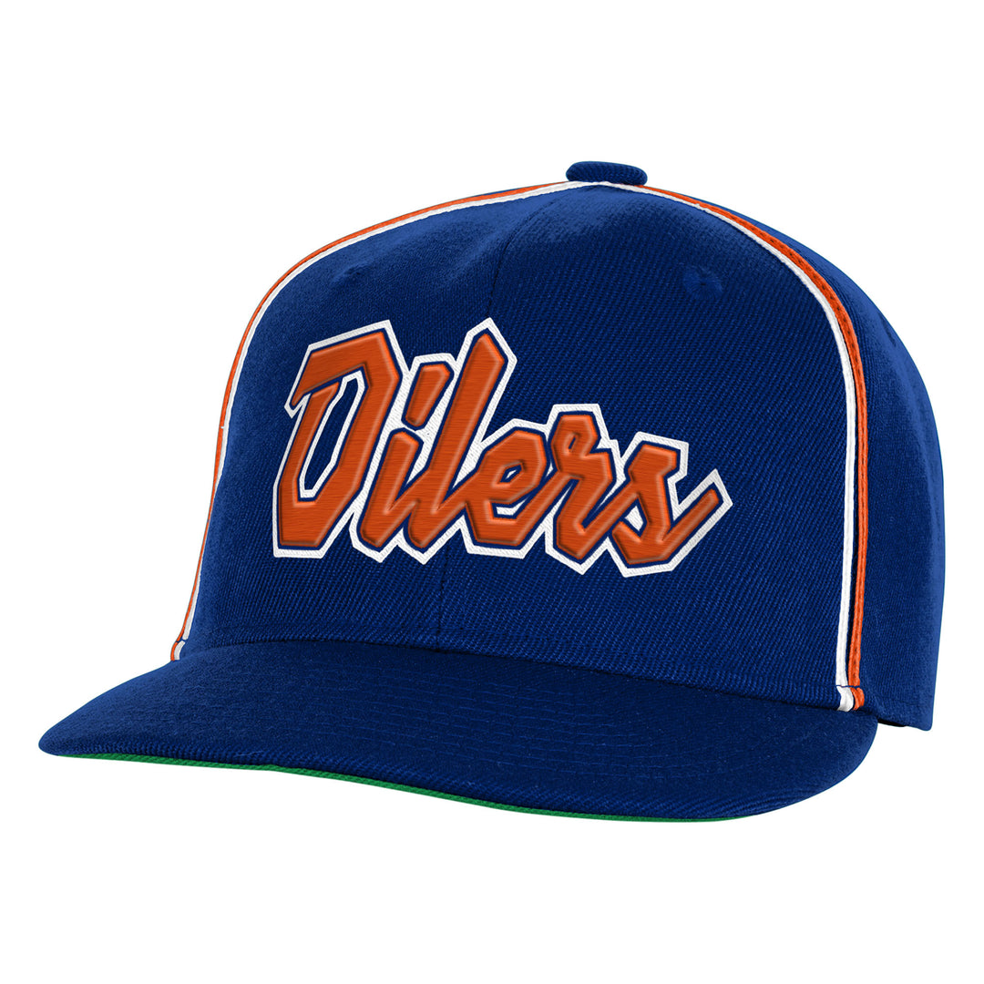 Edmonton Oilers Youth Outerstuff Blue Superfan Snapback Hat