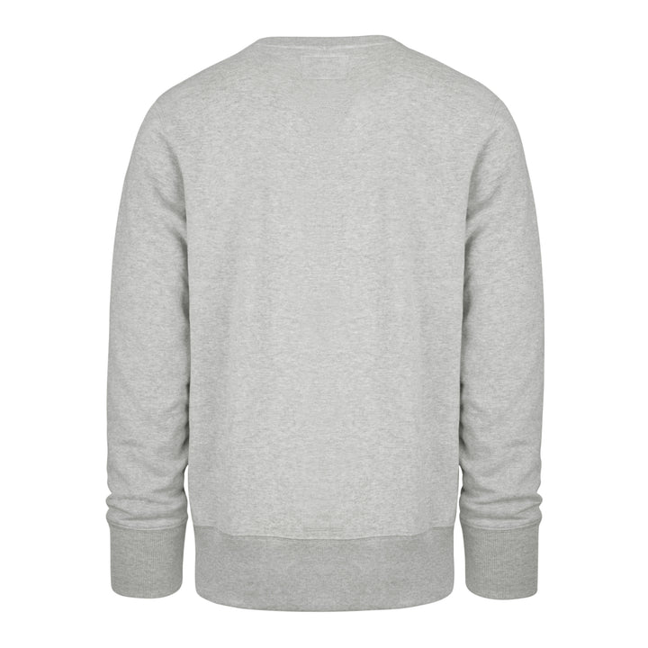 Edmonton Oilers '47 Letter Headline Grey Crewneck Sweatshirt