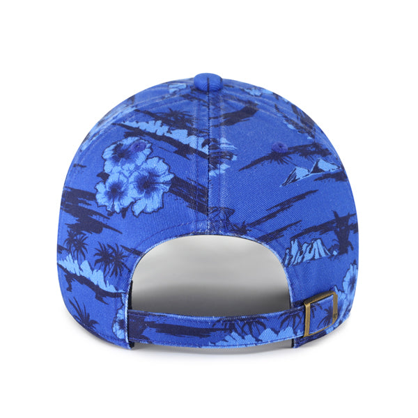 Edmonton Oilers '47 Blue Fiji Clean Up Adjustable Hat